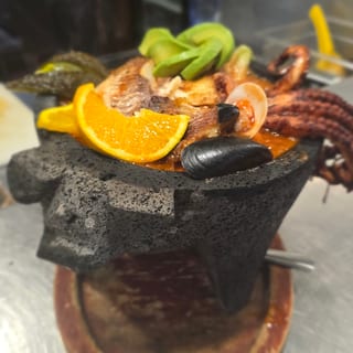 Seafood Molcajete