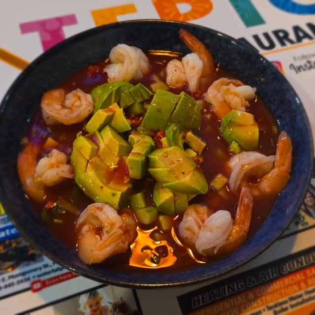 Caldo de Camarón.